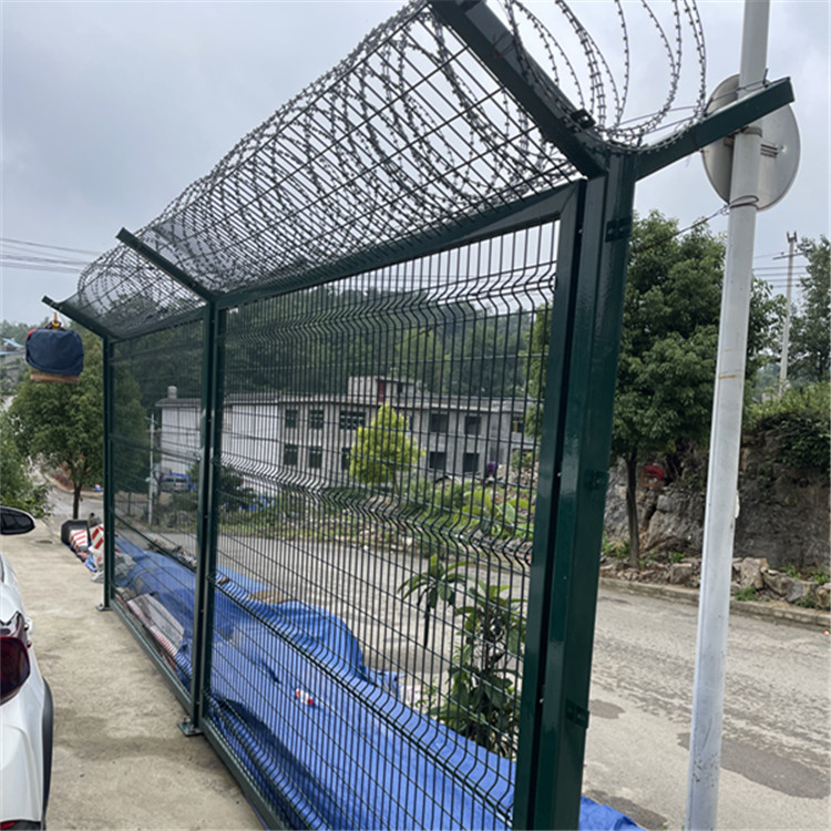 监狱钢网墙、监狱隔离网、监狱金属隔离网， - 安平县艾瑞金属丝网有限公司图片1