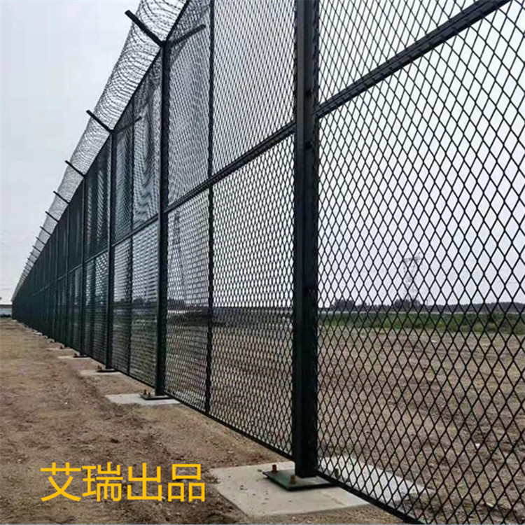 监狱钢网墙、监狱隔离网、监狱金属隔离网， - 安平县艾瑞金属丝网有限公司图片3