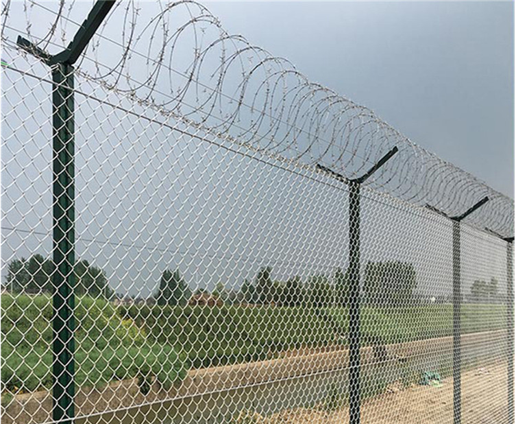  铝包钢机场隔离网标准参数 - 安平县艾瑞金属丝网有限公司图片4